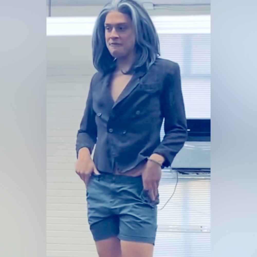 Goodthreads Blue Bermuda Shorts Classic Cotton Twill sz 4